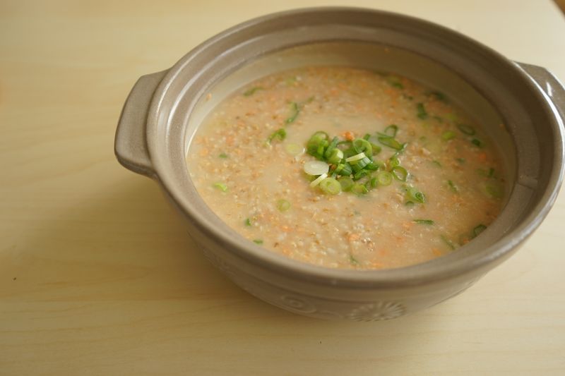 鮭魚燕麥粥［留學生瘦身料理］