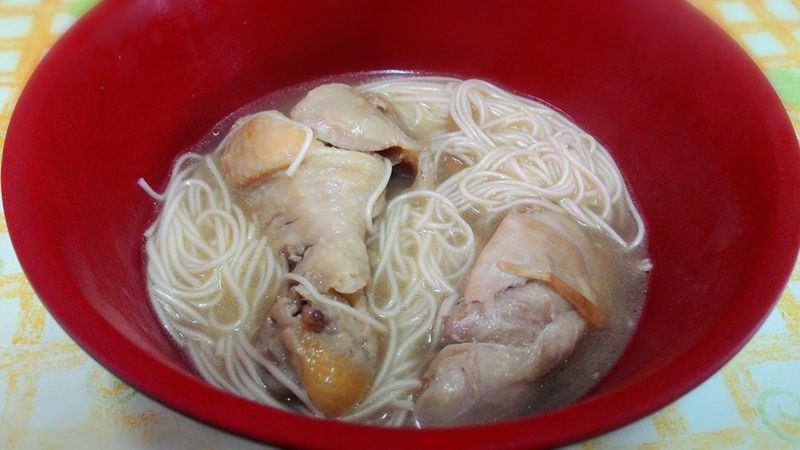 簡單的麻油雞麵線