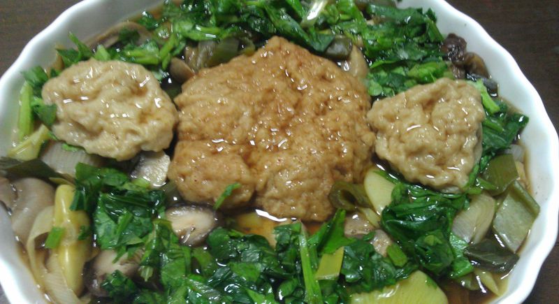 [電鍋料理]鮮菇拌滷麵筋