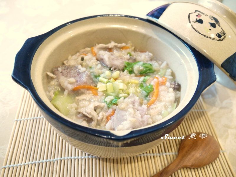 Sweet 曼蒂~芋頭瘦肉糙米粥