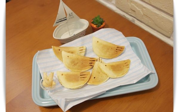巧克力小魚鬆餅~~釣到啦!!『光泉鮮乳』