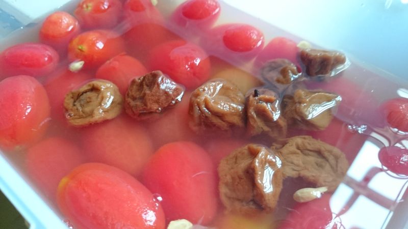 ☆Qoo動手做☆梅汁番茄(冰釀番茄)