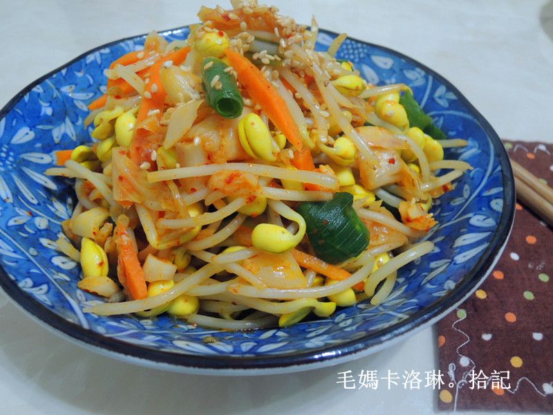 辣炒黃豆芽