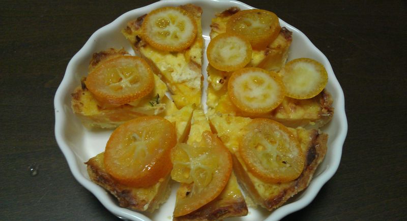 [氣炸鍋料理]金棗甜派