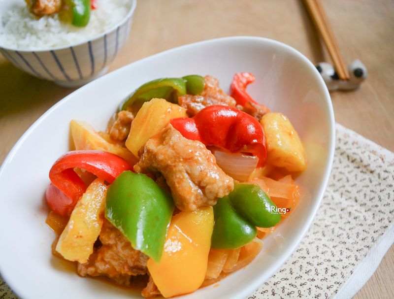 鳳梨咕咾肉