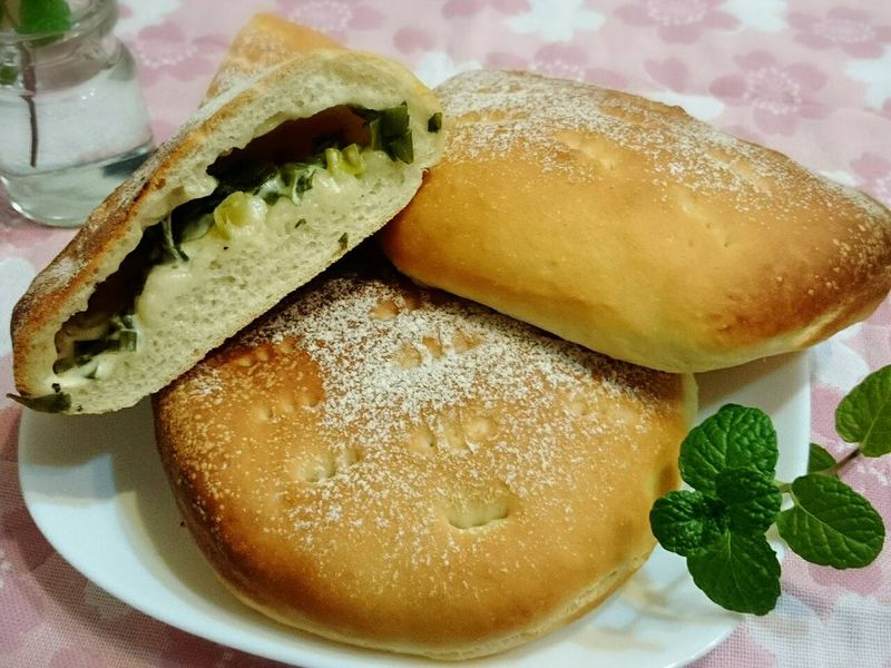 法式起司蔥堡