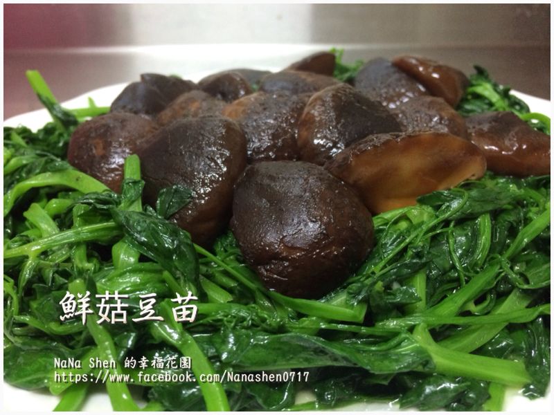 鮮菇豆苗