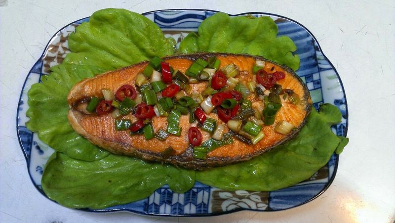 超下飯的紅醋乾煎鮭魚【雲端冰箱鮮食家】