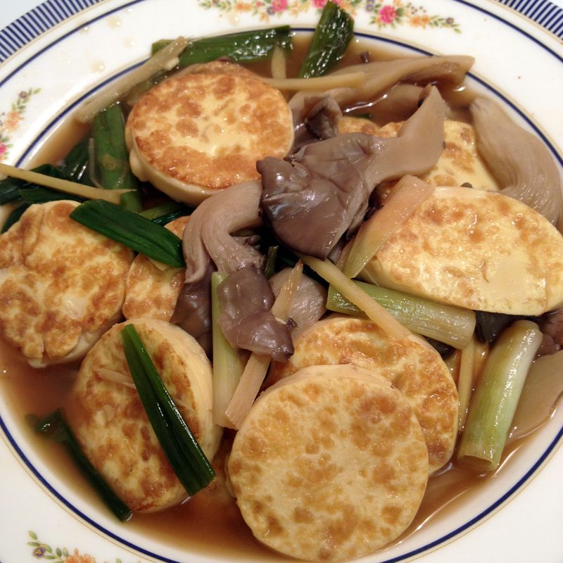 蔥燒玉子豆腐