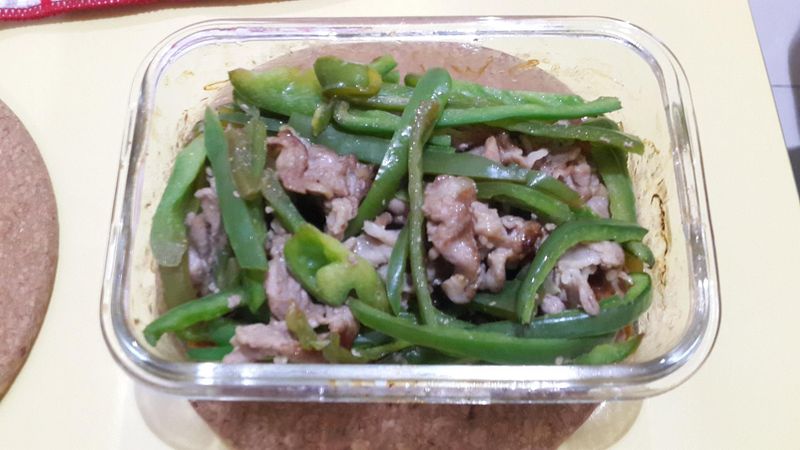 [烤箱] 青椒肉絲