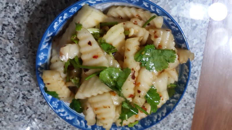 麻辣涼拌大頭菜
