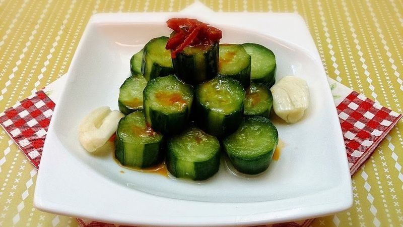 辣味黃瓜～在家做鼎泰豐招牌小菜