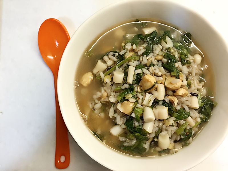 **零失敗~高纖雞茸粥~新年後減肥菜