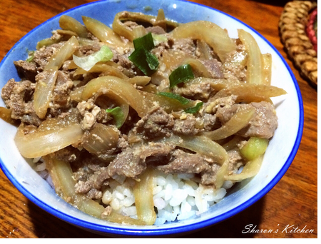 牛肉丼飯