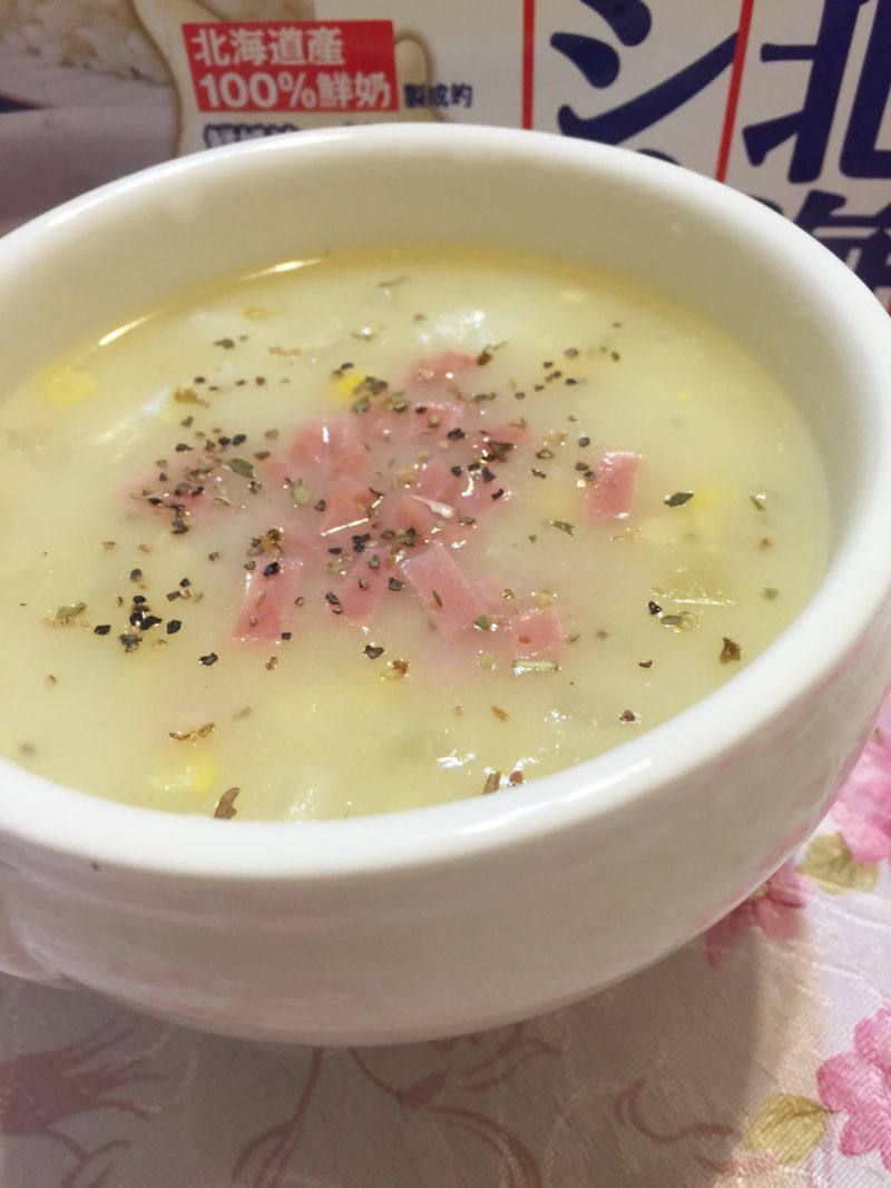 火腿玉米濃湯