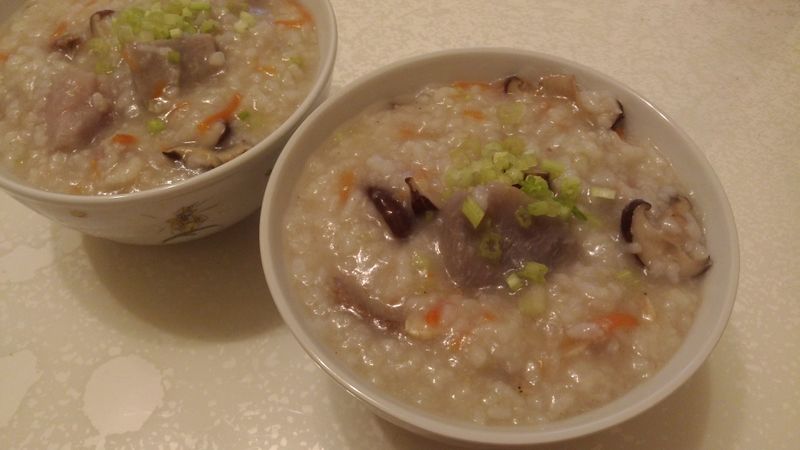 芋香瘦肉粥