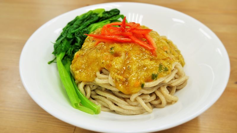 蟹黃拌麵