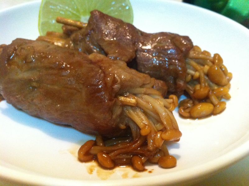 【金針菇肉捲】juicy!juicy!