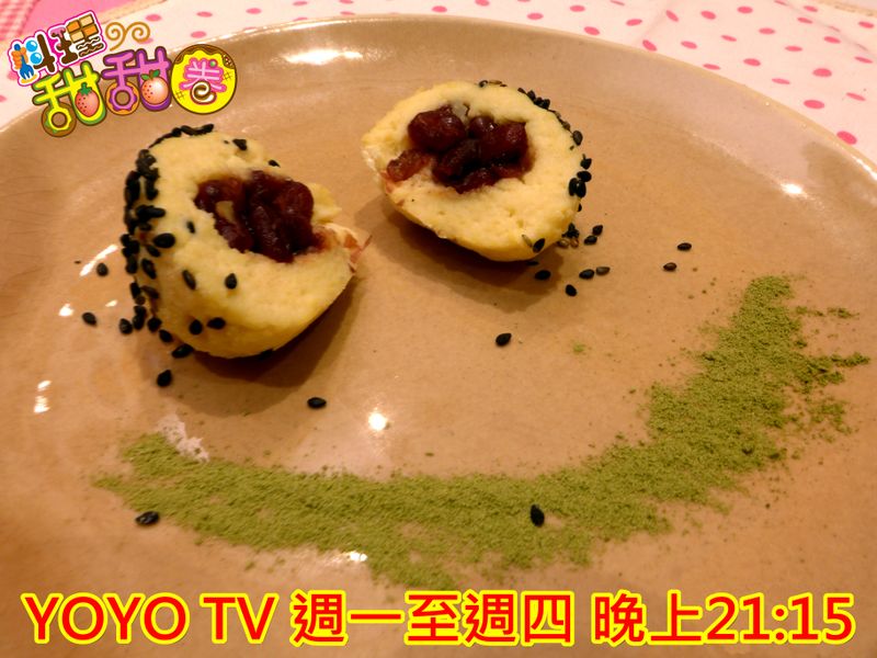 料理甜甜圈《豆腐料理週》宇治金時豆腐麻糬