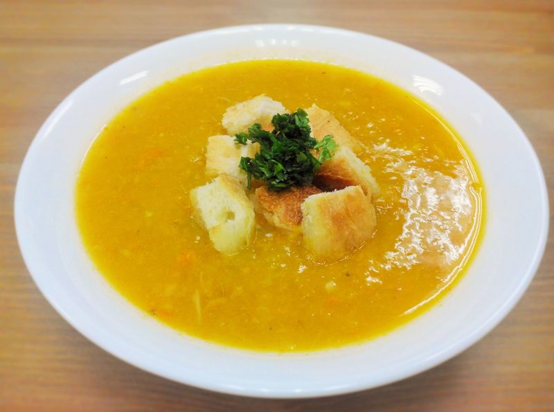 蟹肉南瓜濃湯