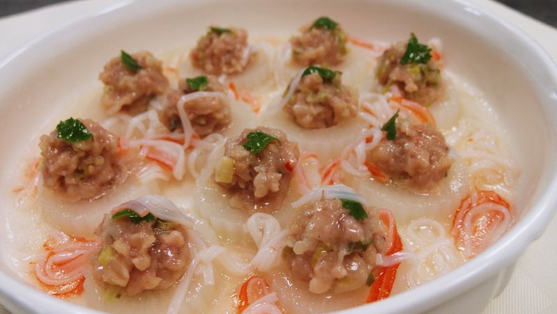 懶小希~年菜簡單做:「白玉鑲肉」