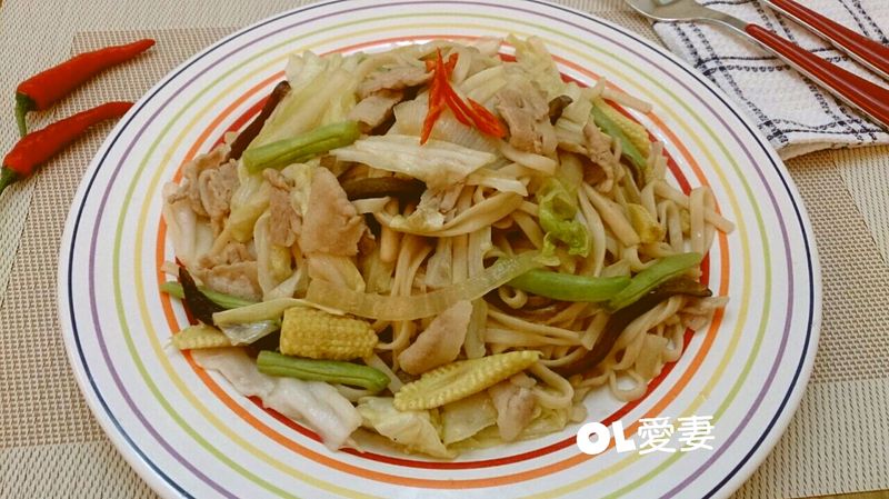 和風豬肉炒麵
