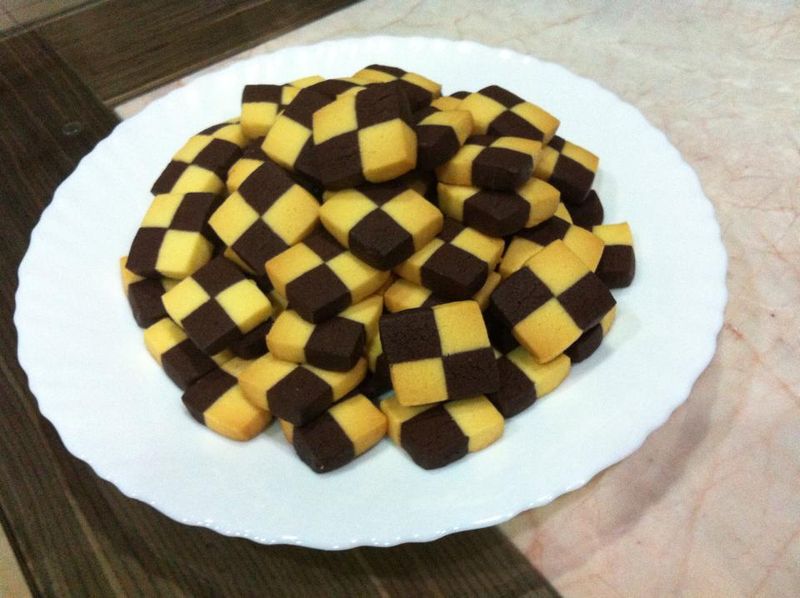 棋格餅乾