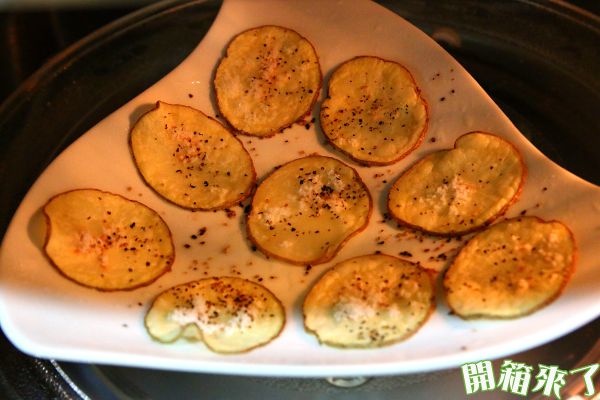 ［微波爐料理］5分鐘DIY～洋芋片~