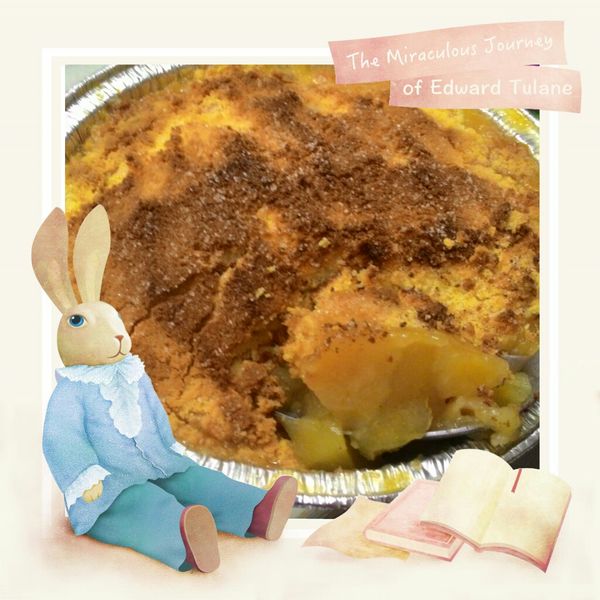 手作蘋果奶酥派