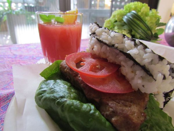 薑汁里肌握便當