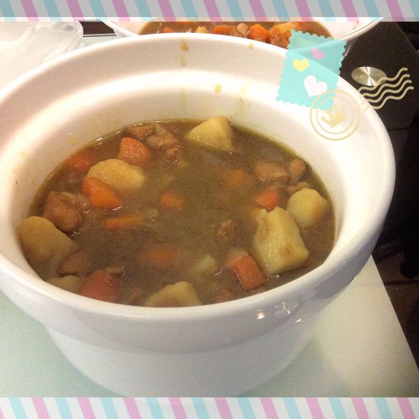 簡易豬肉咖喱（現成咖喱塊）