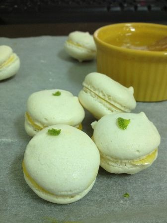 檸檬馬卡龍（烘焙展食譜募集）