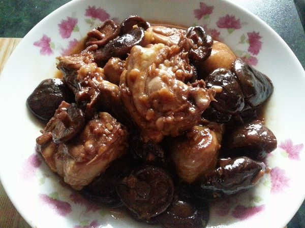 蠔油香菇雞