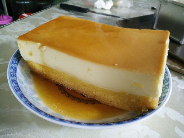 半糖焦糖布丁蛋糕