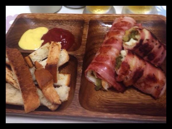 超快速下酒零食培根卷