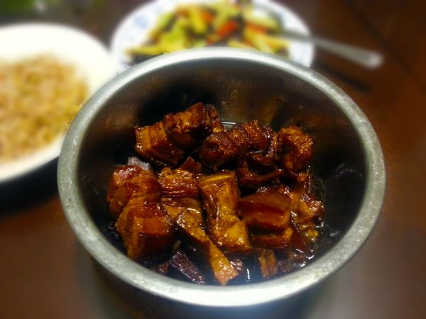 紅燒肉滷豆干(大同電鍋)