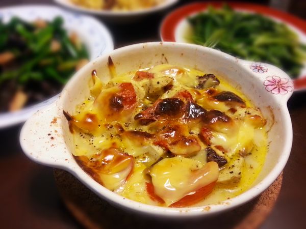 蒜香焗烤杏鮑菇(五辛素)