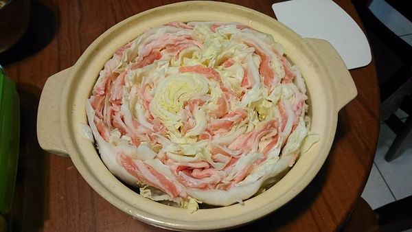 千層白菜鍋(花朵鍋)簡單做