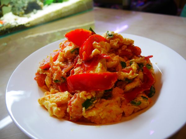 番茄炒蛋-食材的原味！