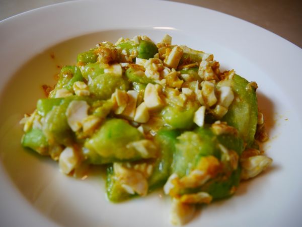 好吃不膩口-炒鹹蛋絲瓜