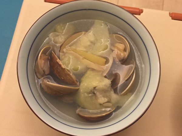 蛤蜊絲瓜湯