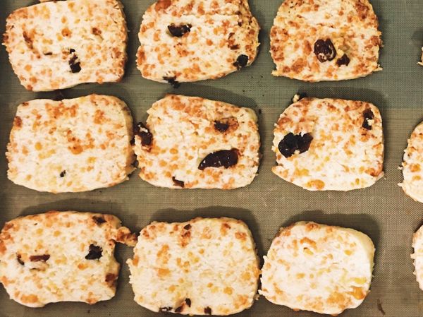 簡單做 蔓莓奶香起司餅乾