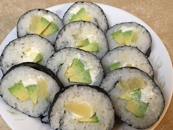 美國人吃的壽司