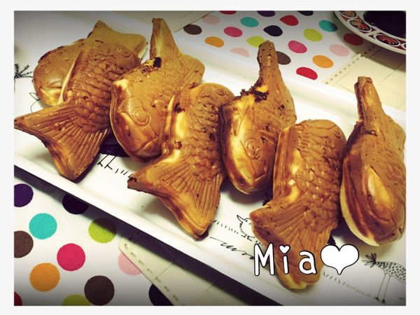 自製鬆餅粉～「脆皮鯛魚燒（雞蛋糕）」