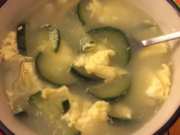 小黃瓜雞蛋湯