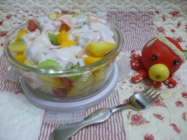 高纖繽紛水果沙拉~[全聯料理大賽]