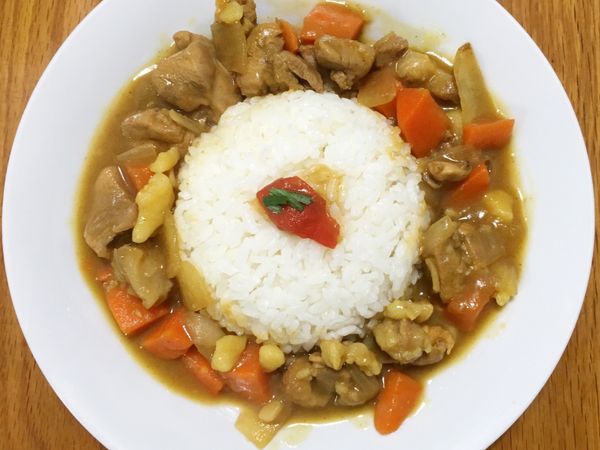 咖哩雞肉