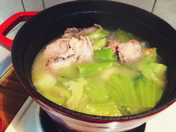 刈菜雞湯