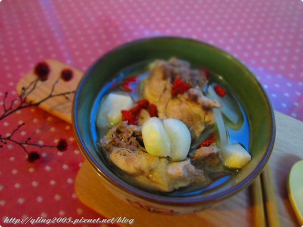 養生蒜頭雞湯