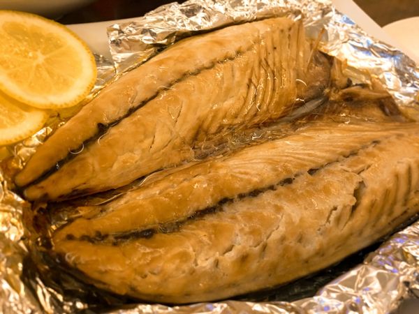 懶人之鹽烤鯖魚